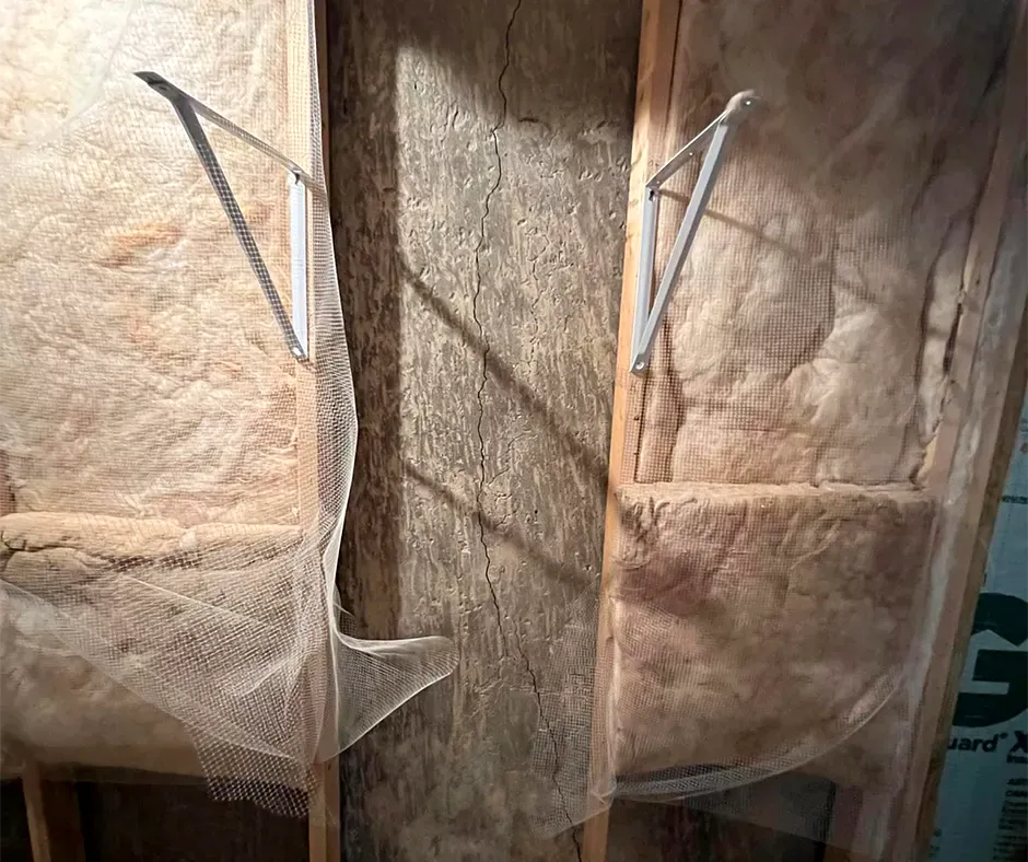 Insulation and Foundation Cracks in Need of Basement Crack Repair in Boston, MA